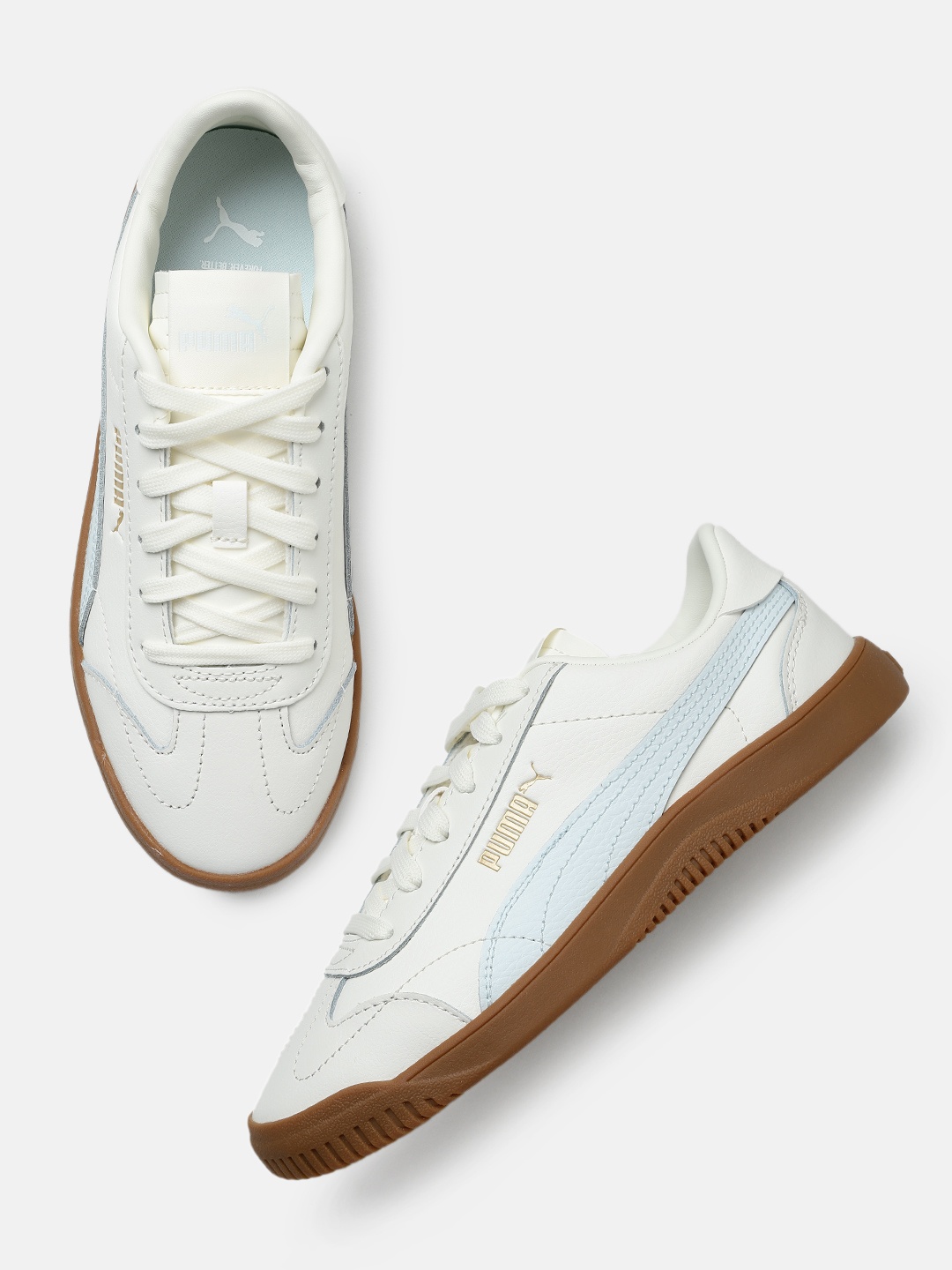 

Puma Women Club 5v5 Colourblocked Sneakers, White
