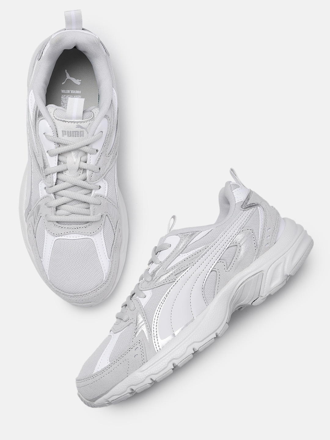 

Puma Unisex Milenio Tech Sneakers, Grey