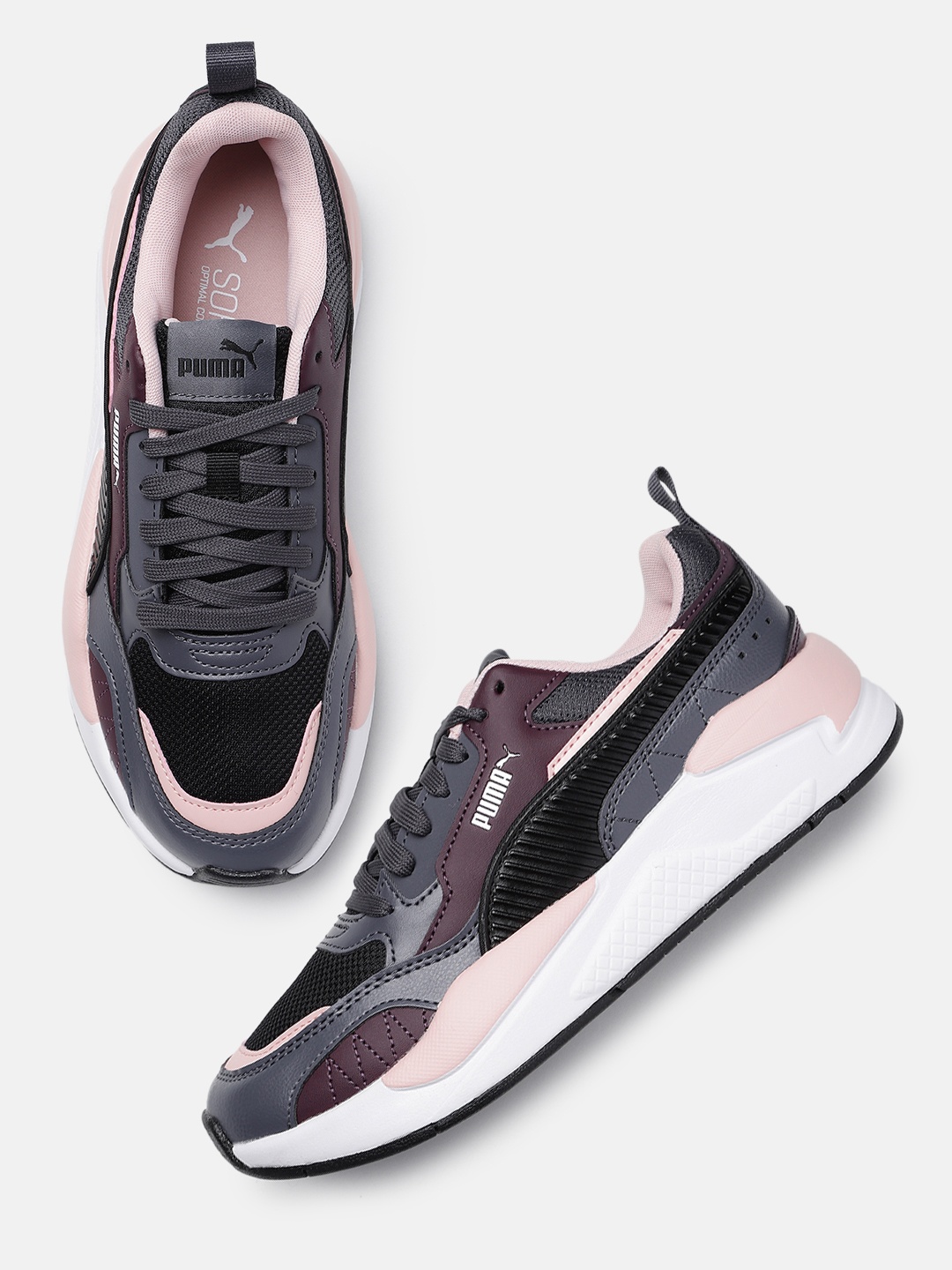 

Puma Unisex X-Ray 2 Square Sneakers, Black