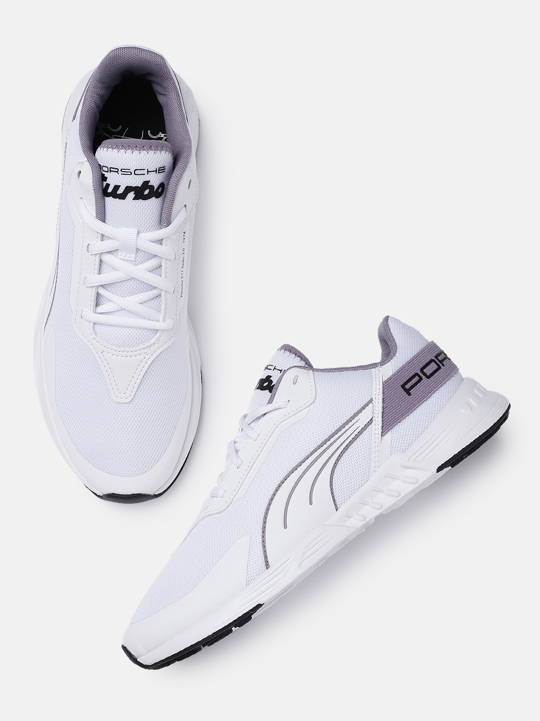 

PUMA Motorsport Unisex Porsche Legacy Tiburion Logo Turbo Sneakers, White