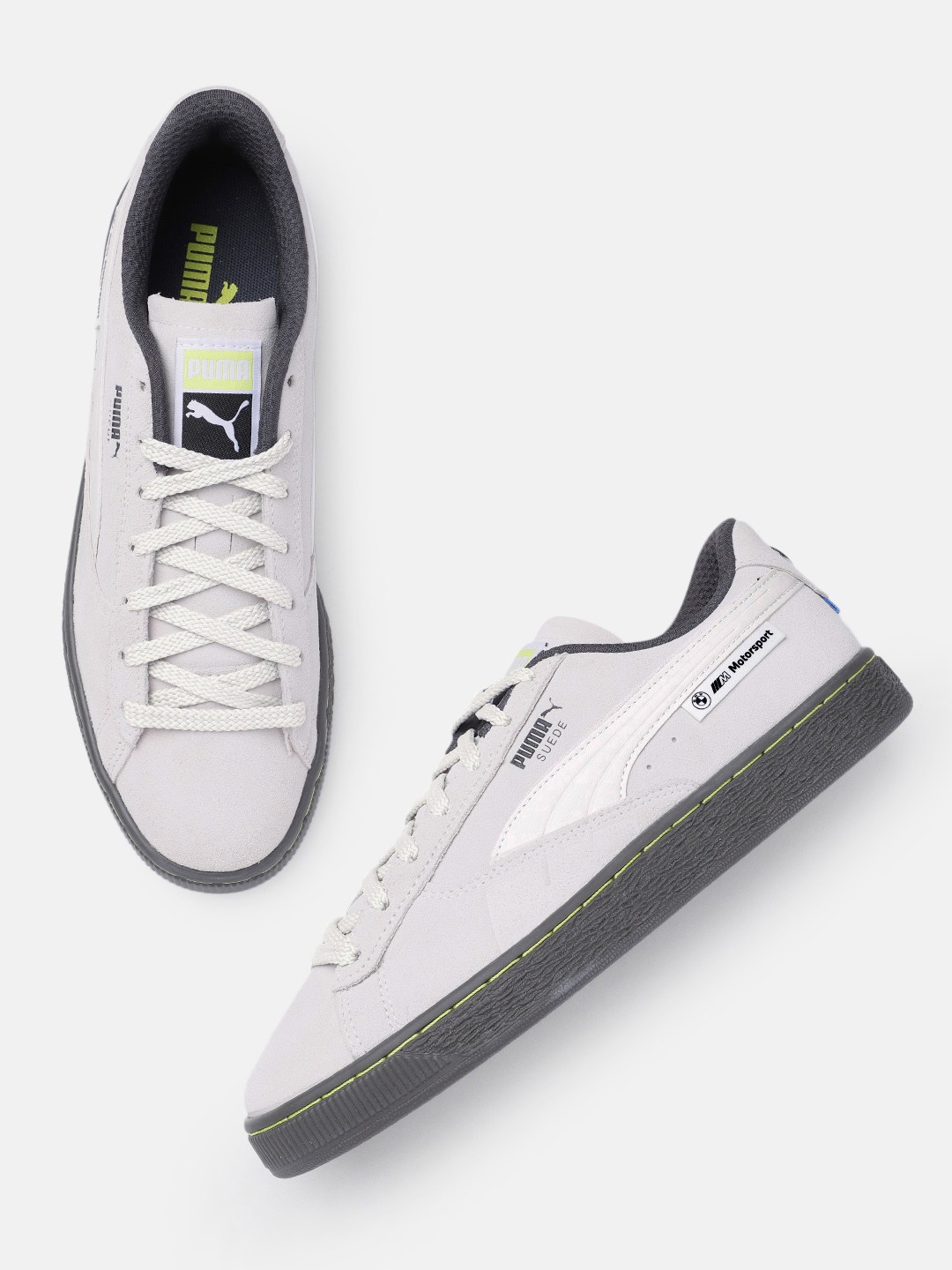 

PUMA Motorsport Unisex BMW Suede Sneakers, Grey