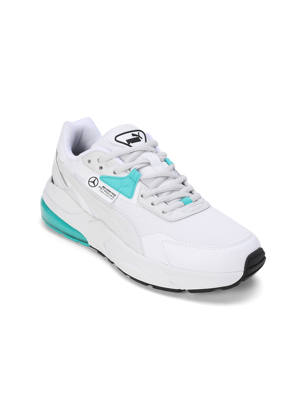

PUMA Motorsport Unisex MAPF1 VIS2K Colourblocked Sneakers, White