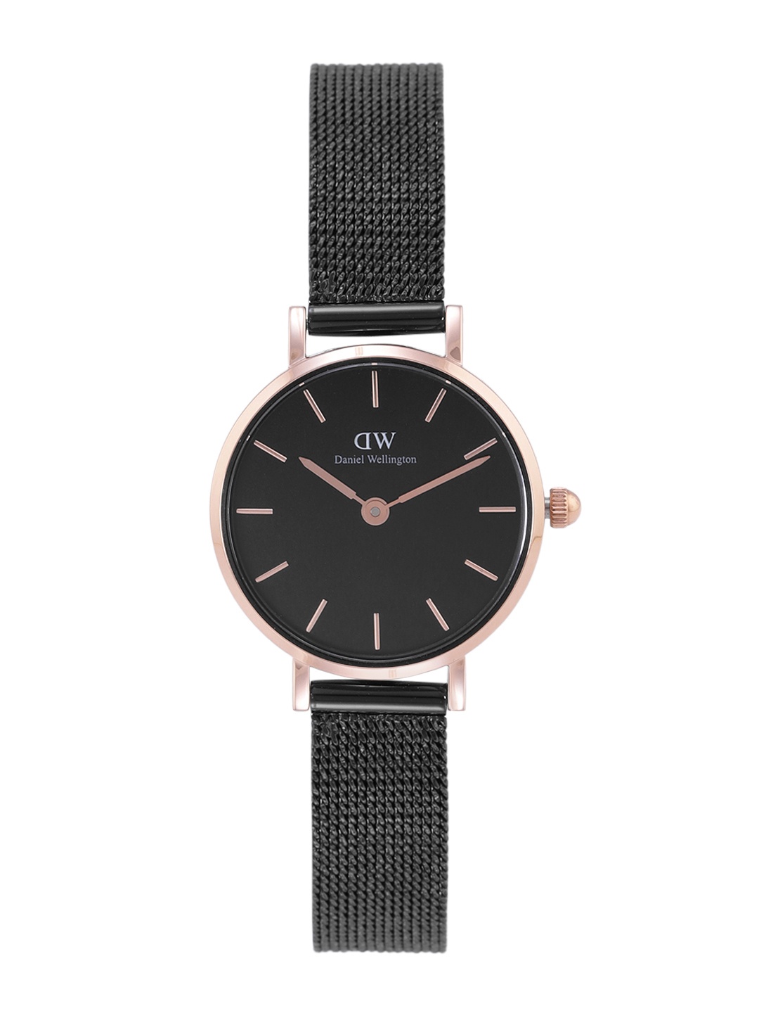

Daniel Wellington Women Bracelet Style Straps Analogue Watch DW00100441K, Black