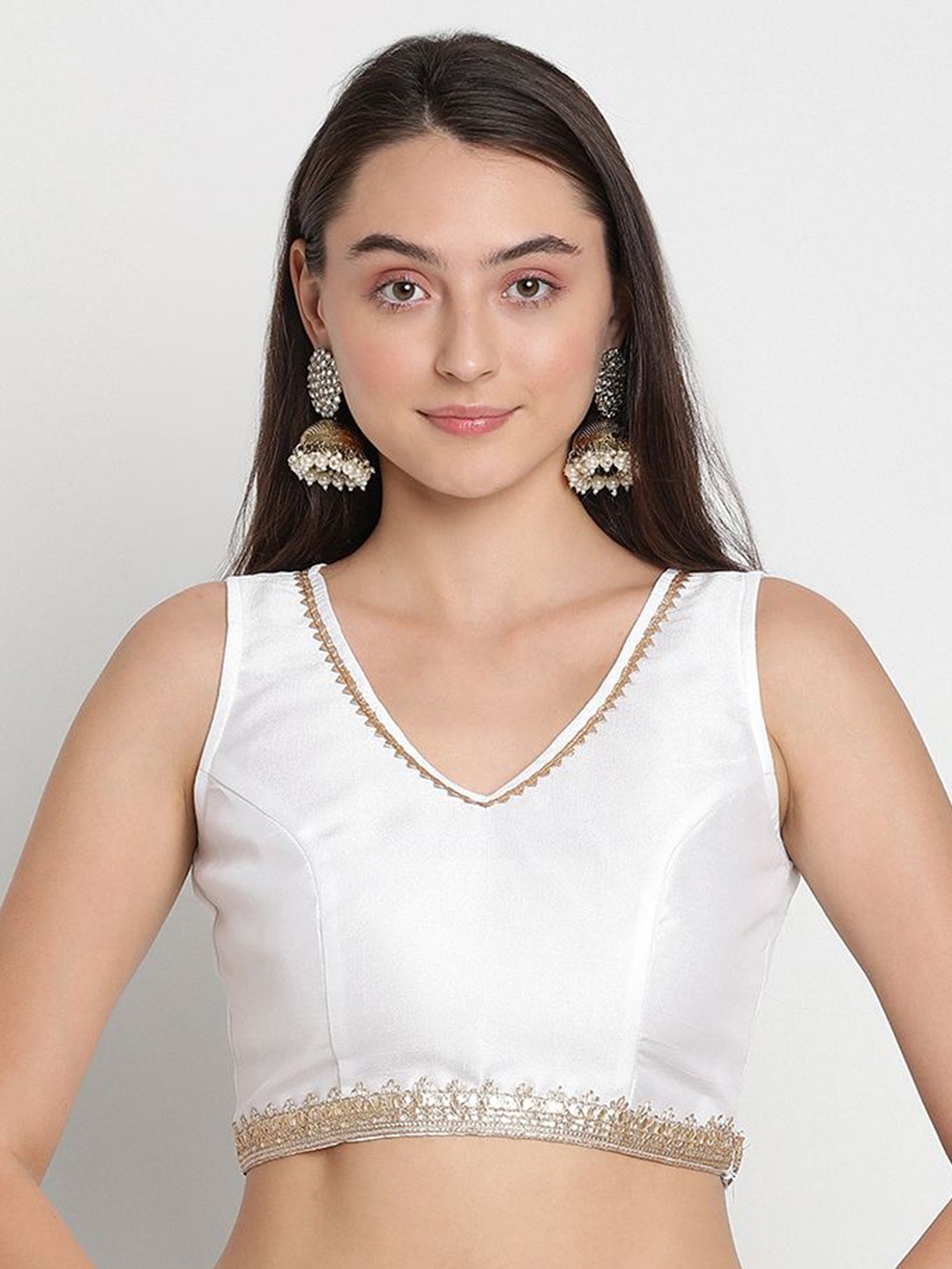 

studio rasa Crop Top, White