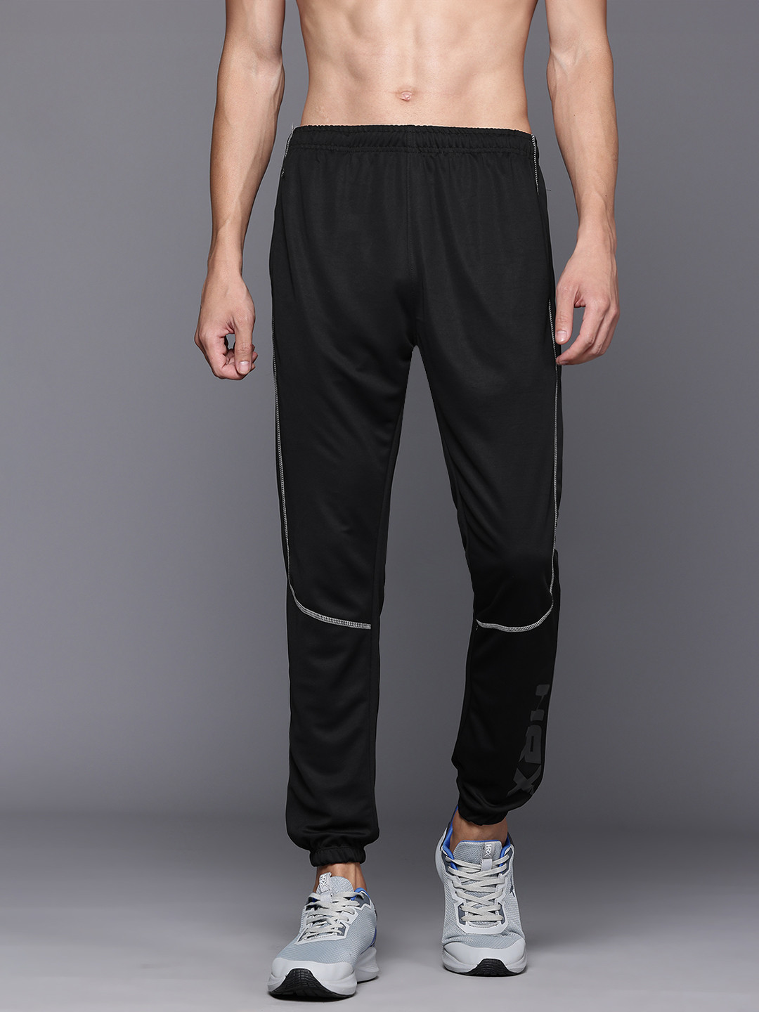 

HRX by Hrithik Roshan Men Rapid-Dry Training Track pants, Black