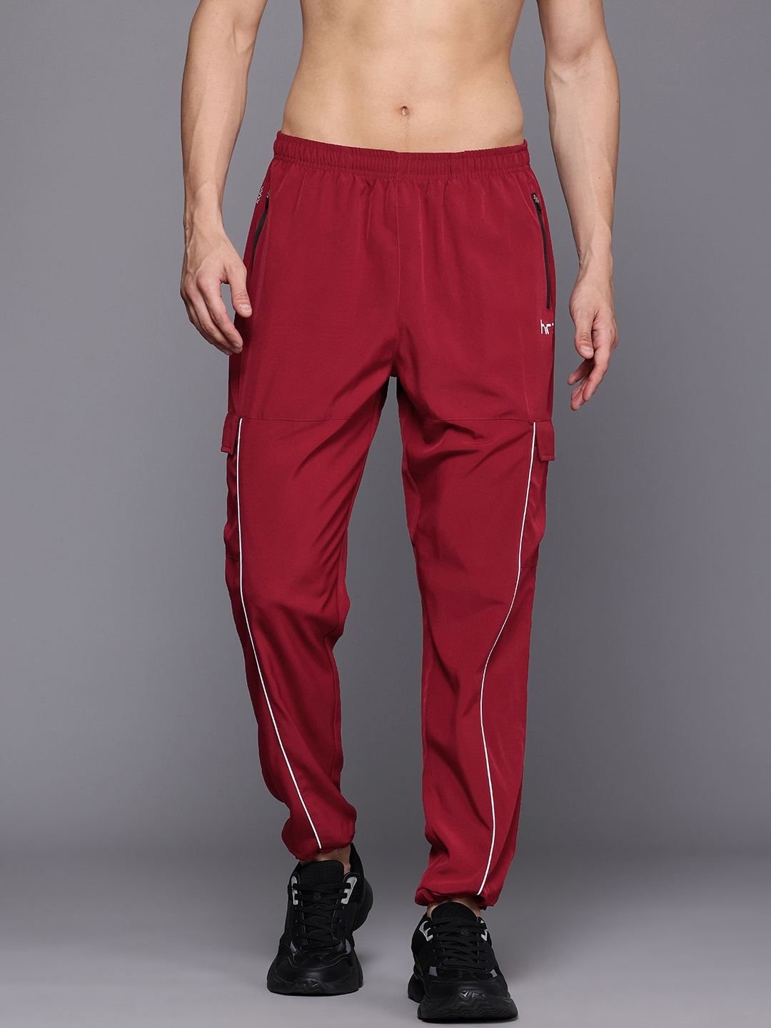 

HRX by Hrithik Roshan Men Training Track Pants, Rust