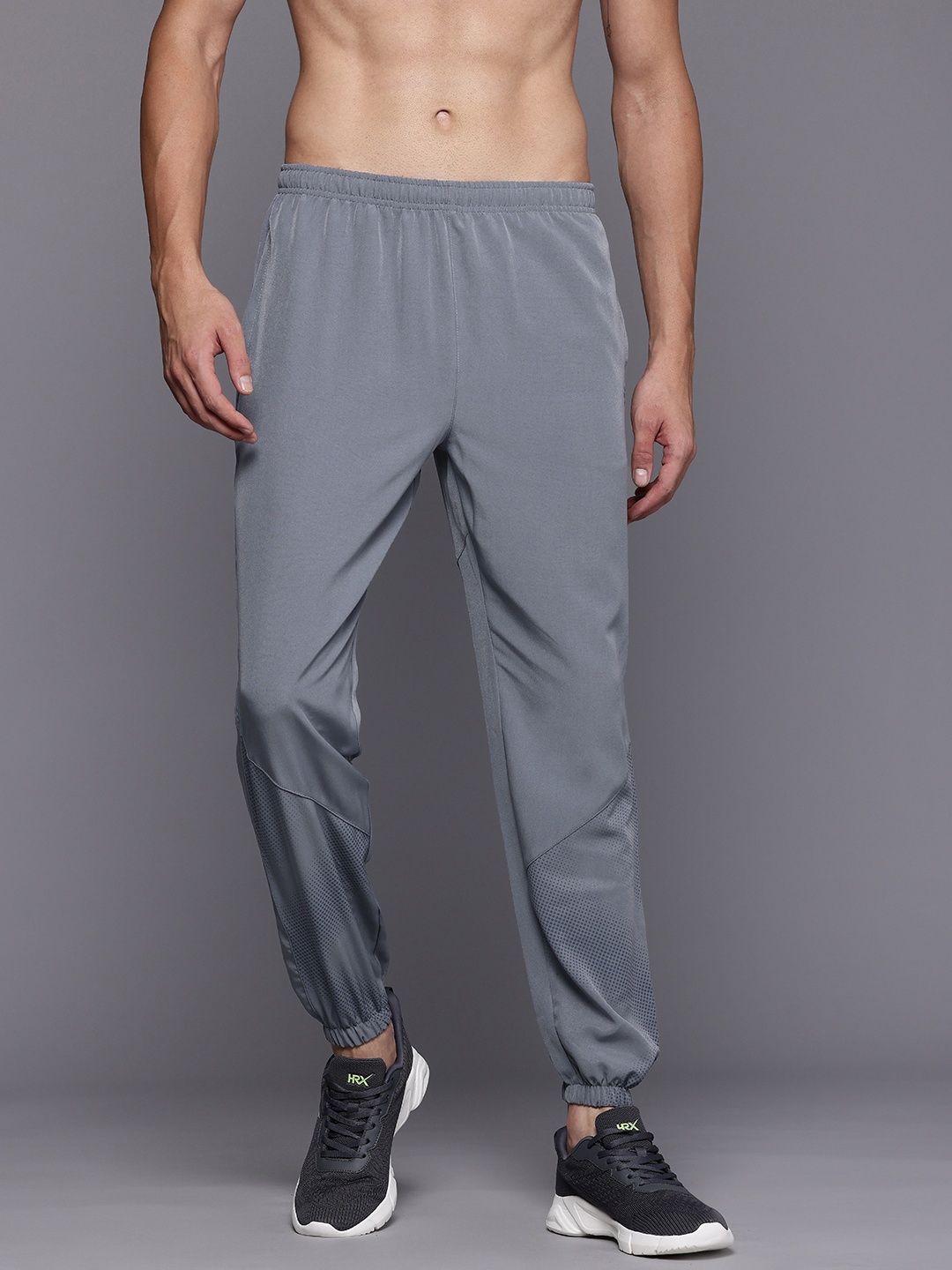 

HRX by Hrithik Roshan Men Rapid-Dry Running Joggers, Grey