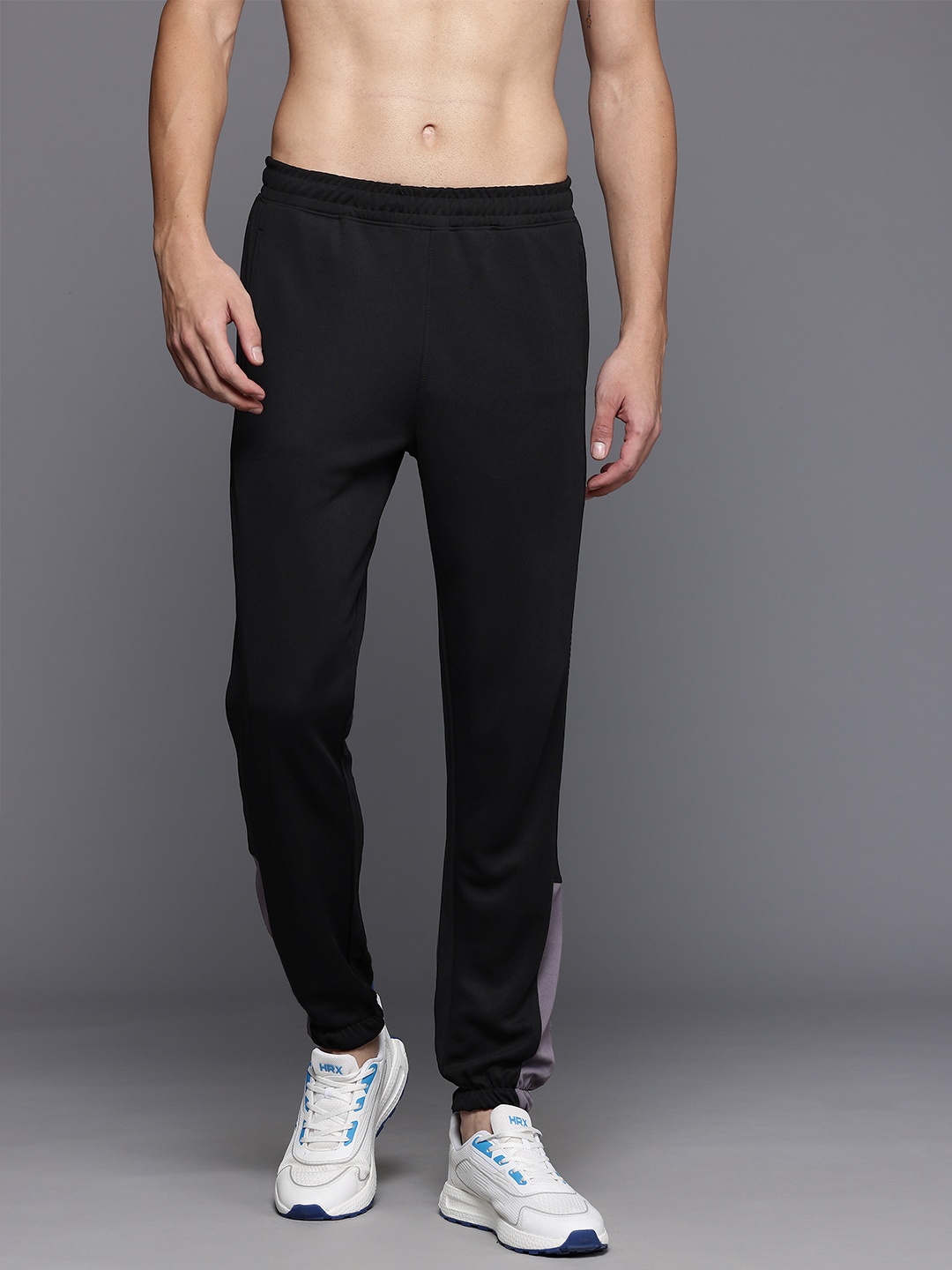 

HRX by Hrithik Roshan Men Rapid-Dry Running Joggers, Black