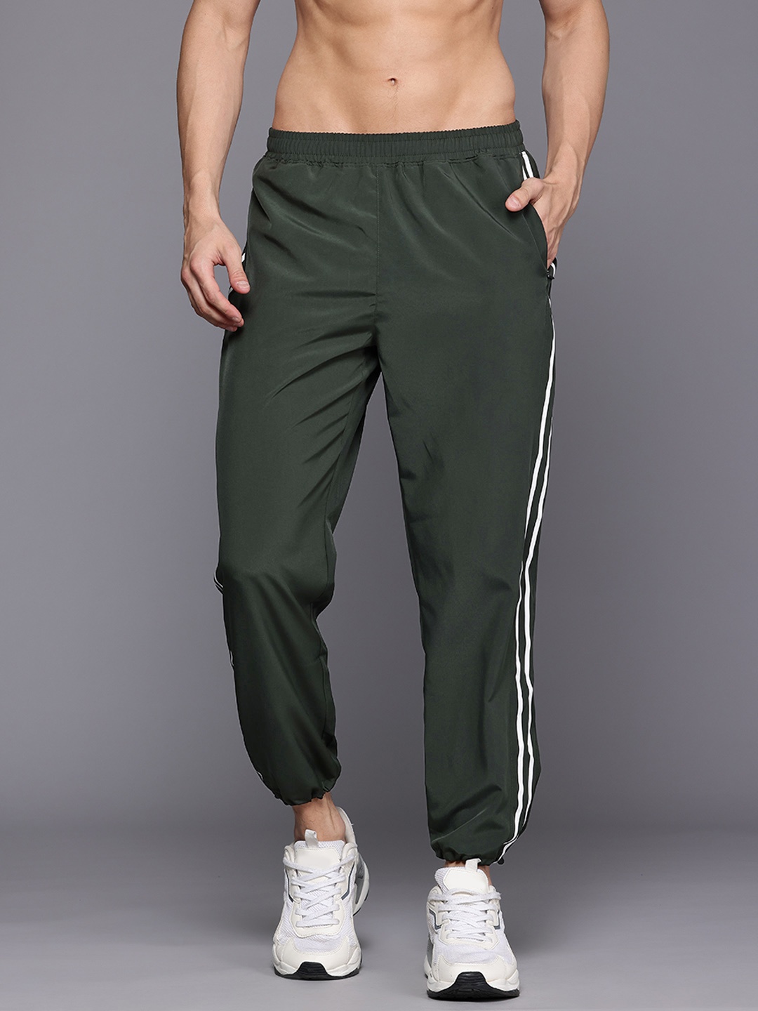 

HRX by Hrithik Roshan Men Training Track Pants, Olive