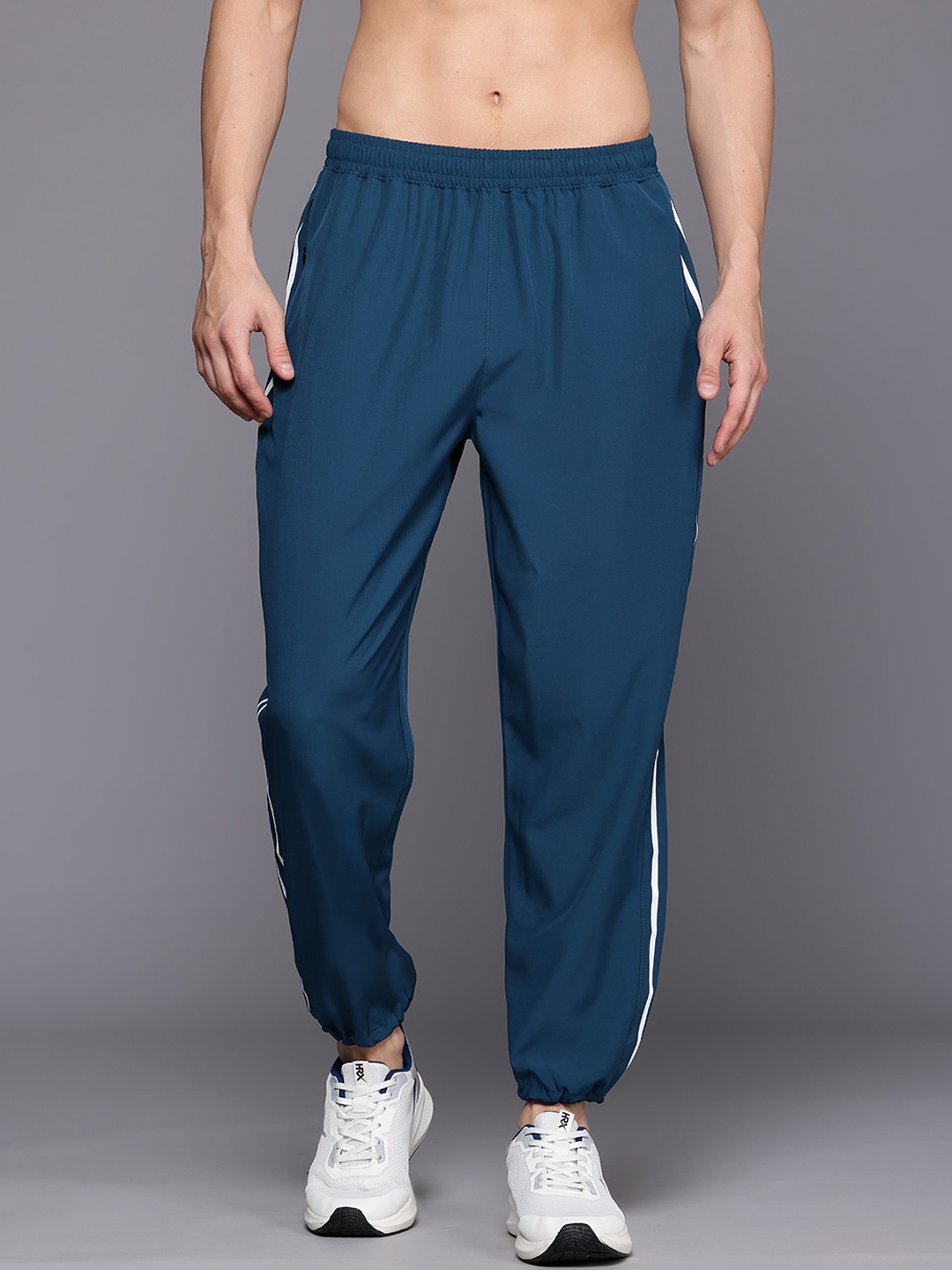 

HRX by Hrithik Roshan Men Rapid-Dry Training Track pants, Teal