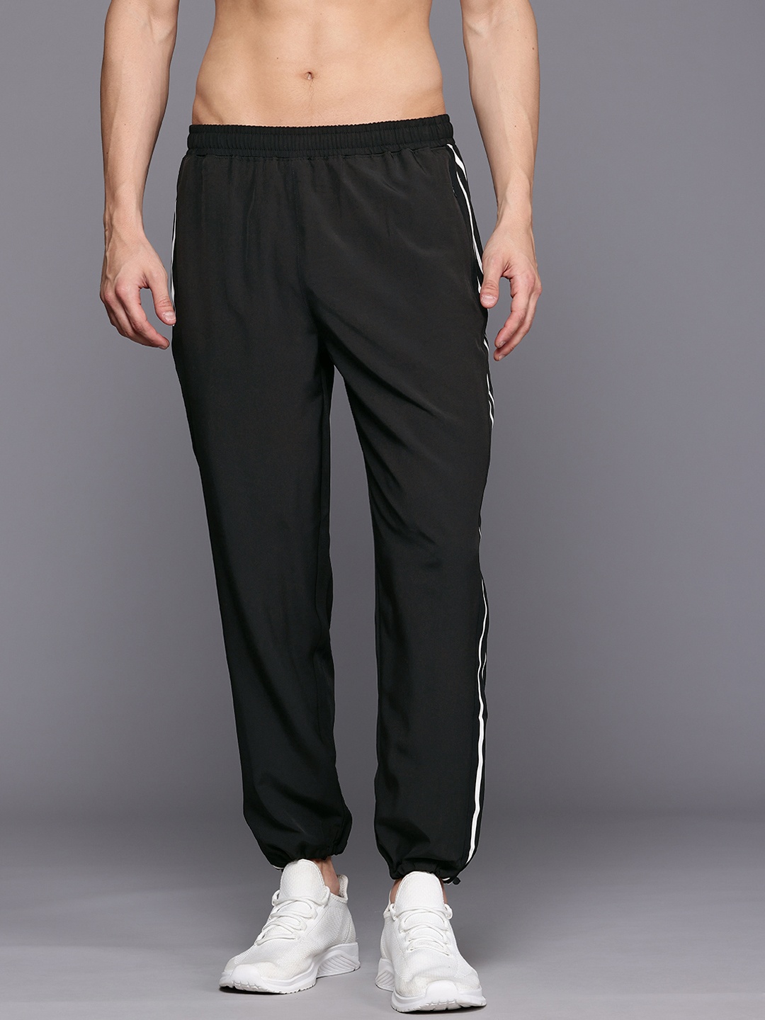 

HRX by Hrithik Roshan Men Rapid-Dry Training Track pants, Black