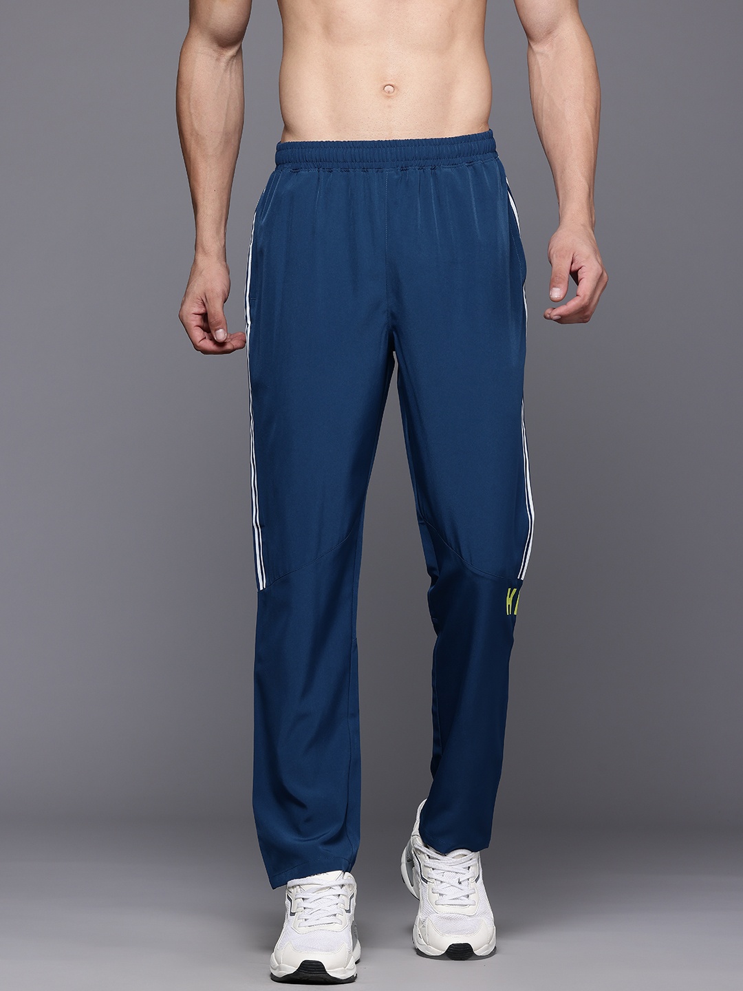 

HRX by Hrithik Roshan Men Rapid Dry Training Trackpants, Navy blue