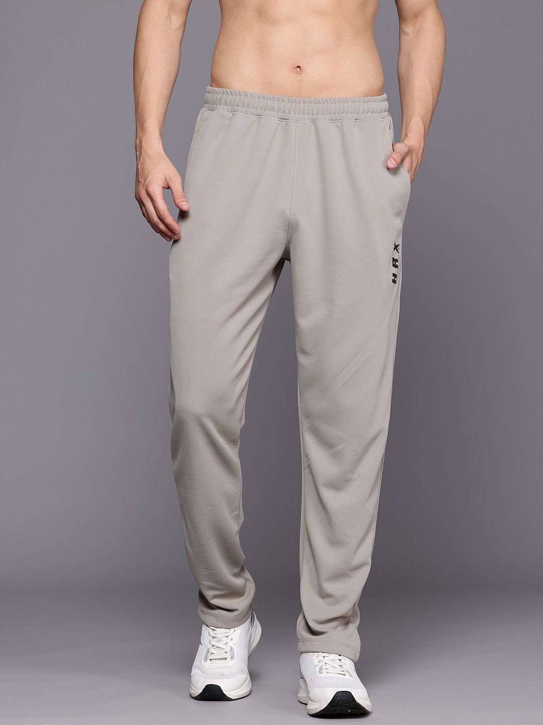 

HRX by Hrithik Roshan Men Running Rapid-Dry Track Pants, Grey