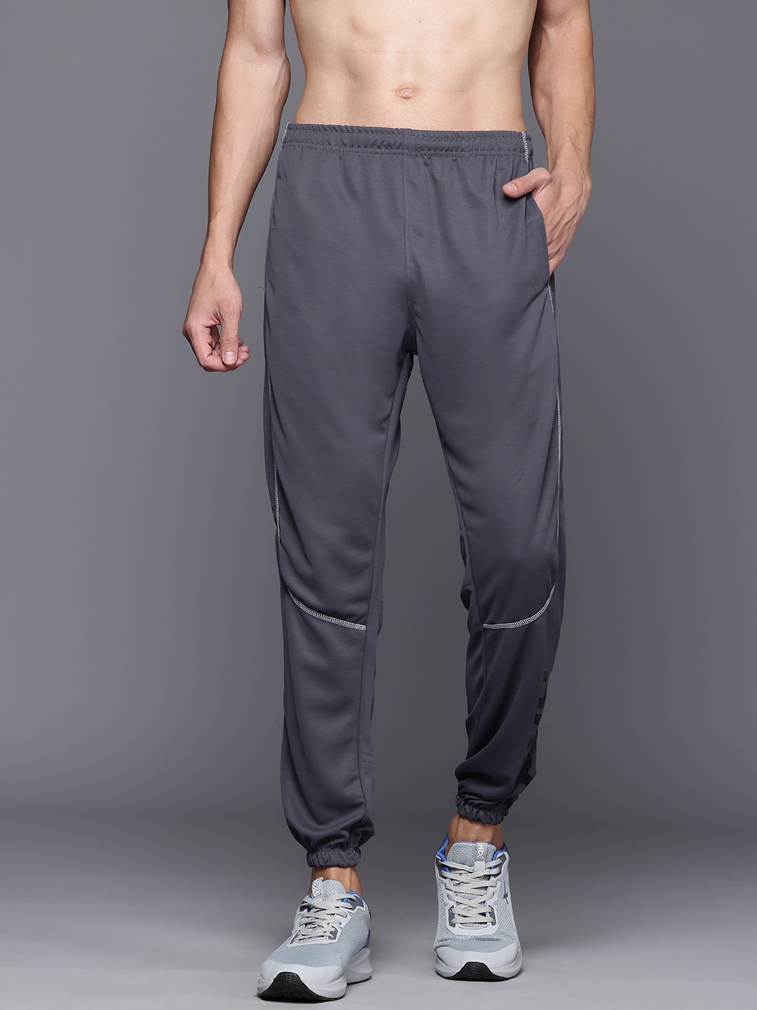 

HRX by Hrithik Roshan Men Rapid-Dry Training Track pants, Charcoal