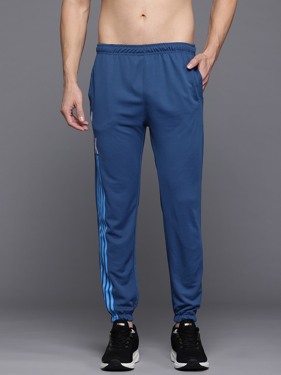 

HRX by Hrithik Roshan Men Rapid-Dry Training Track pants, Blue