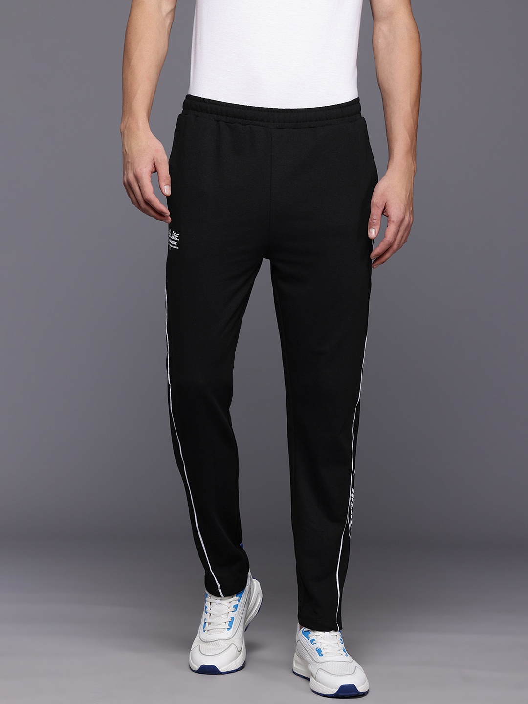 HRX by Hrithik Roshan Men Lifestyle Track Pants, Black