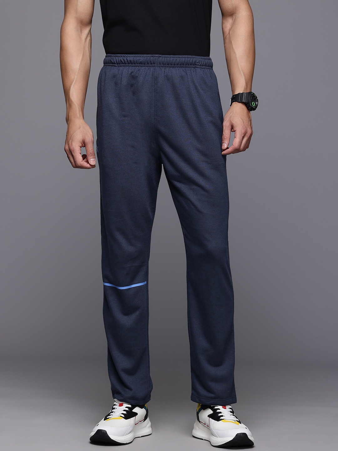 

HRX by Hrithik Roshan Men Lifestyle Track Pants, Navy blue