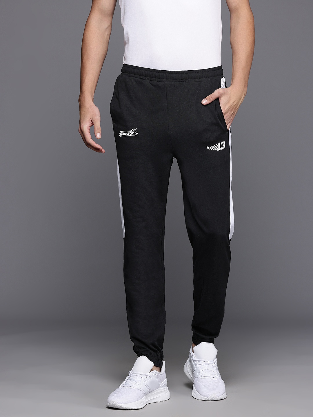 

HRX by Hrithik Roshan Men Lifestyle Joggers, Black