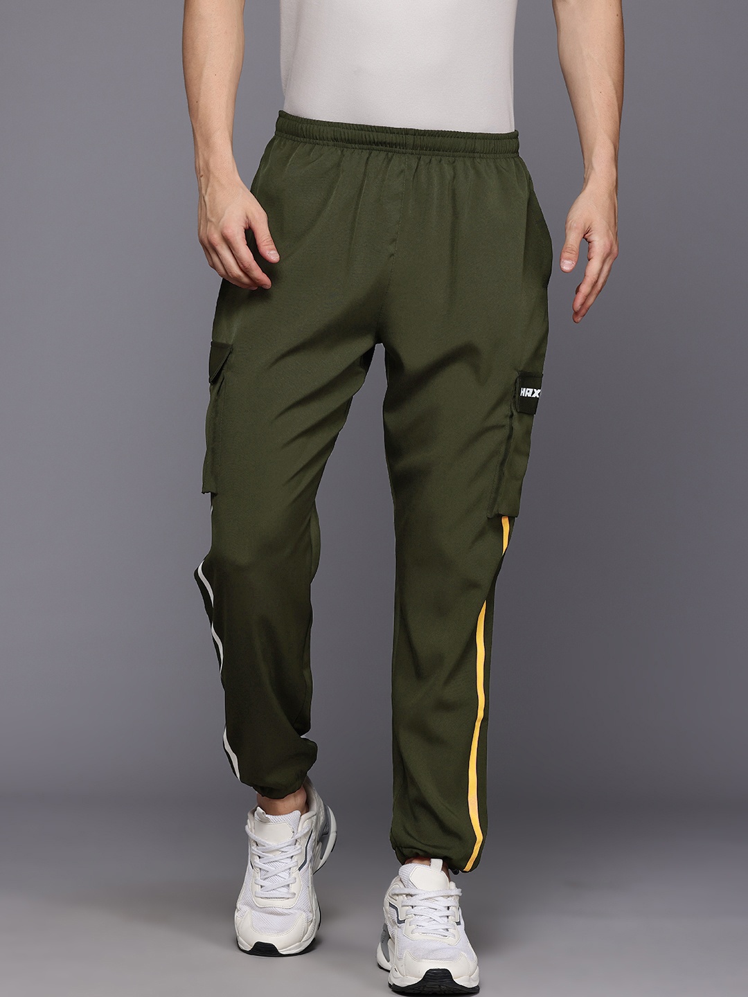 

HRX by Hrithik Roshan Men Casual Joggers, Olive