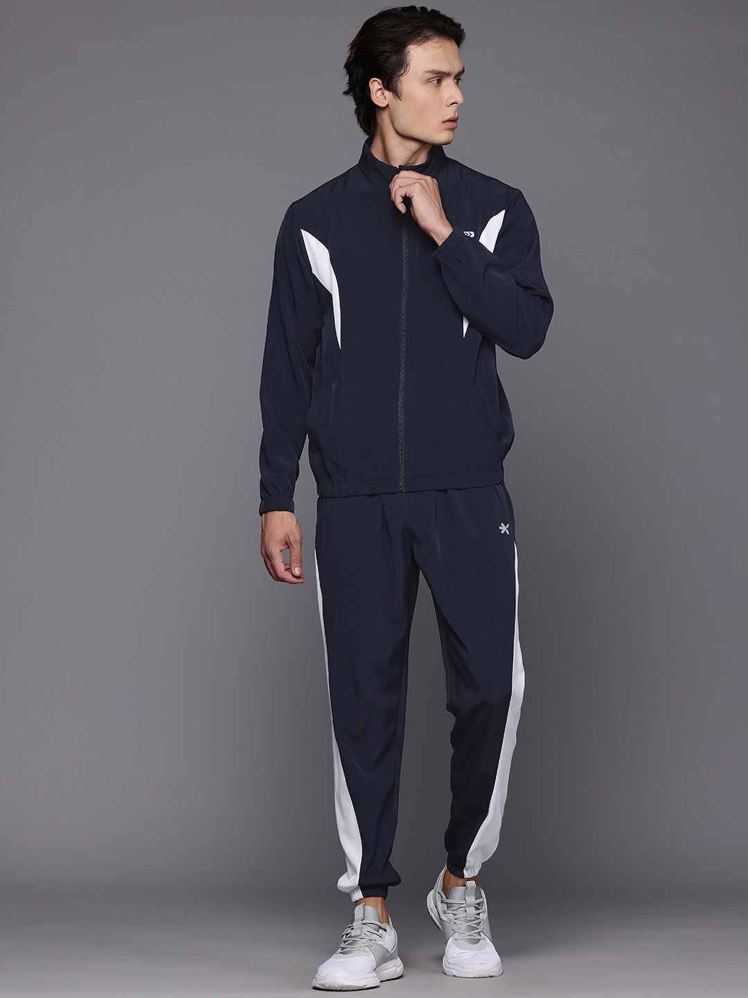 

HRX by Hrithik Roshan Men Running Tracksuit, Navy blue