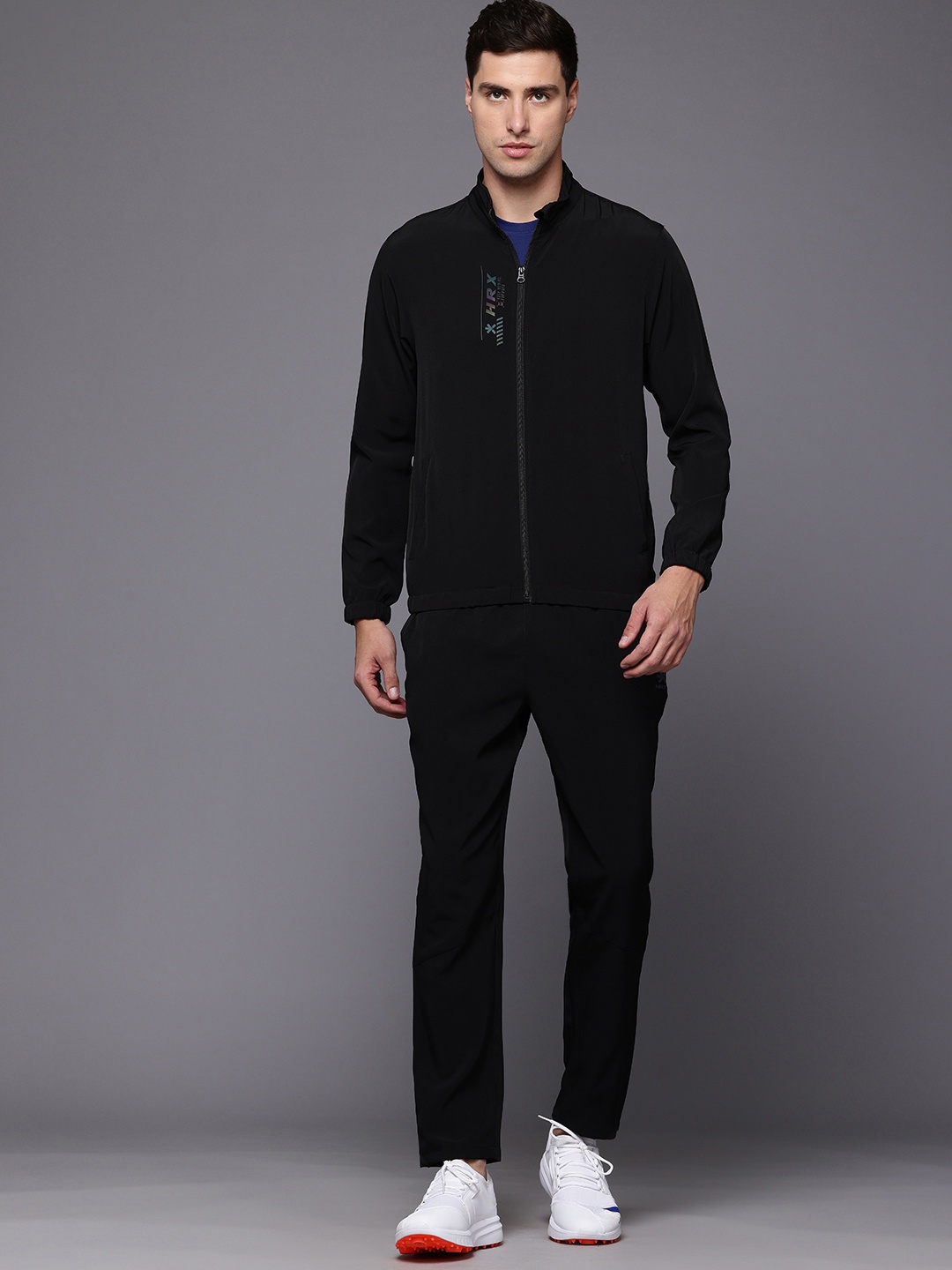 

HRX by Hrithik Roshan Men Running Track Suit, Black