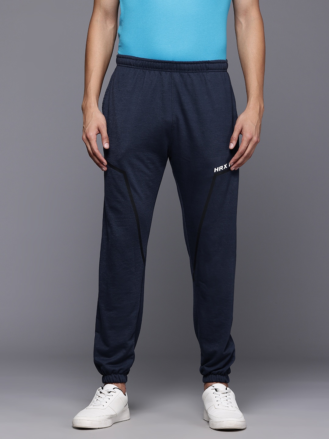 

HRX by Hrithik Roshan Men Lifestyle Joggers, Navy blue