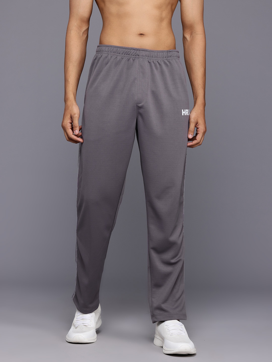 

HRX by Hrithik Roshan Men Rapid-Dry Training Track Pants, Grey