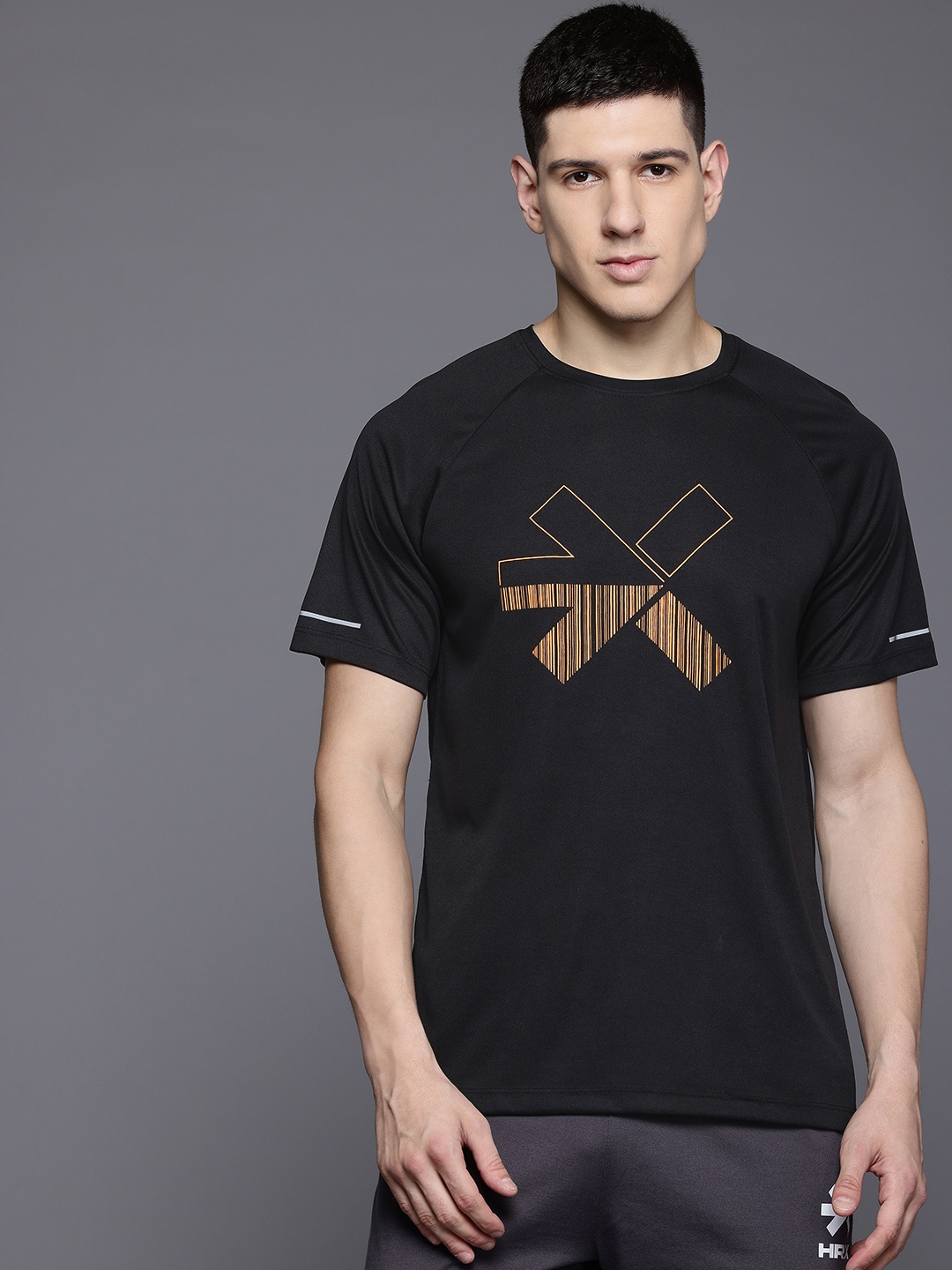 

HRX by Hrithik Roshan Rapid Dry Training T-shirt, Black