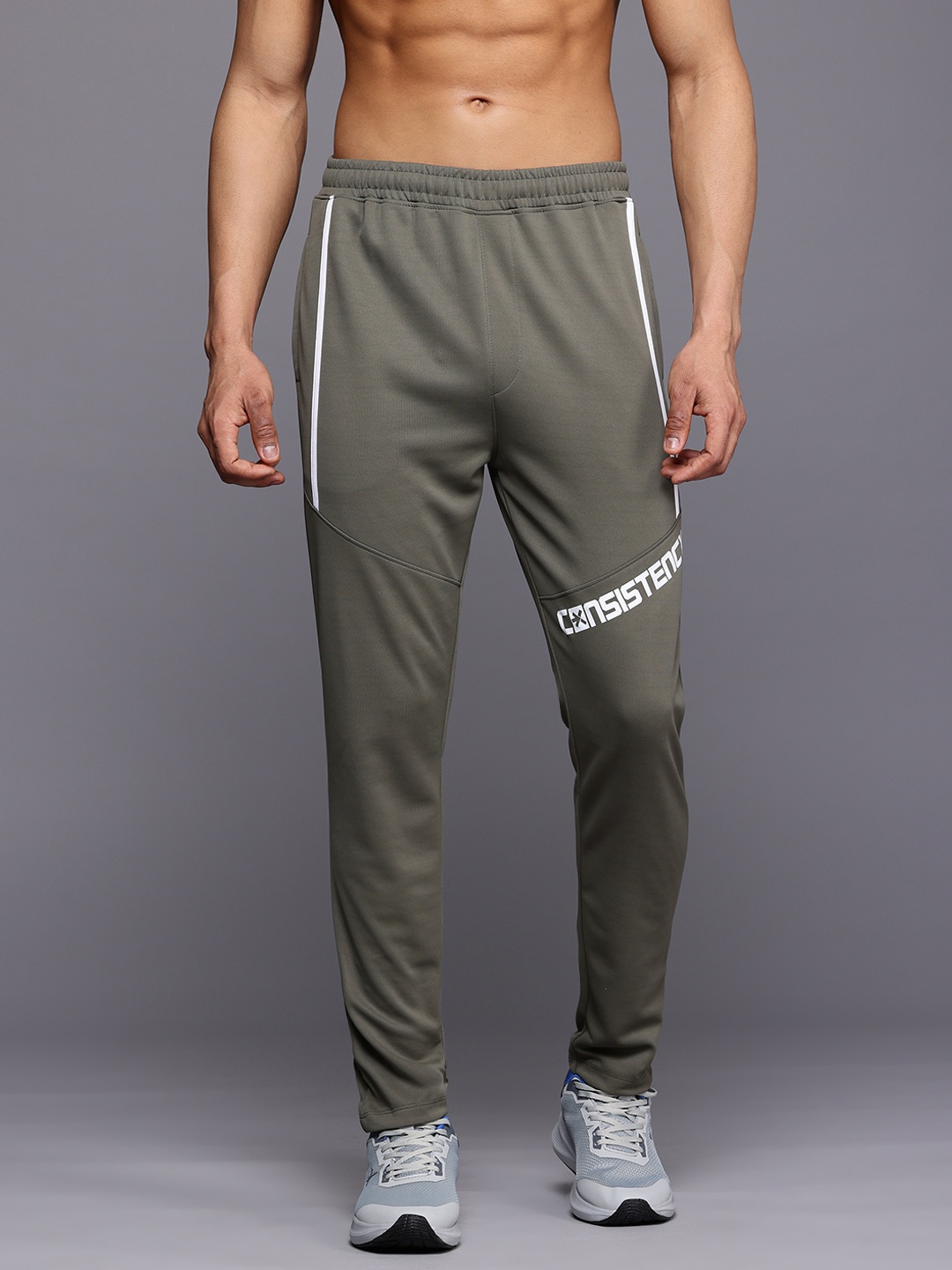 

HRX by Hrithik Roshan Men Rapid-Dry Training Track Pants, Olive