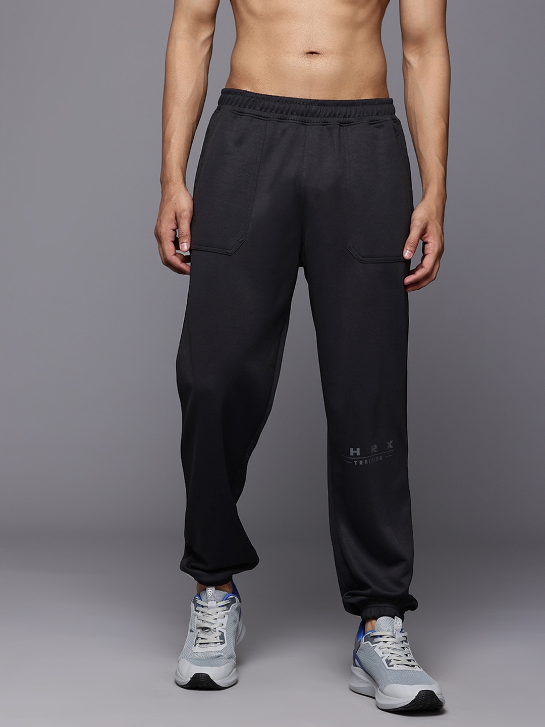 

HRX by Hrithik Roshan Men Rapid Dry Training Joggers, Black