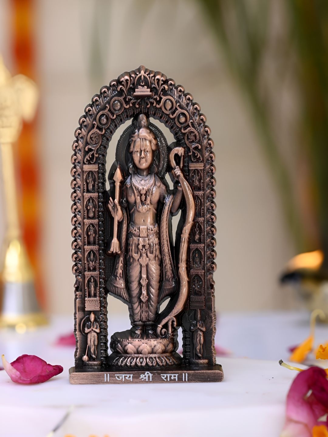 

CRAFTAM Copper-Toned Religious Idol Showpiece