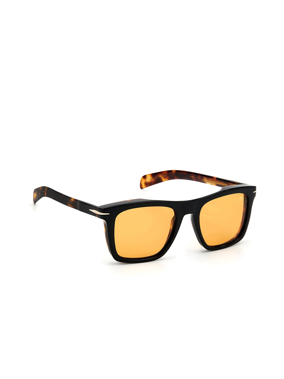 

DAVID BECKHAM Men Square Sunglasses with UV Protected Lens 203131WR751W7, Orange