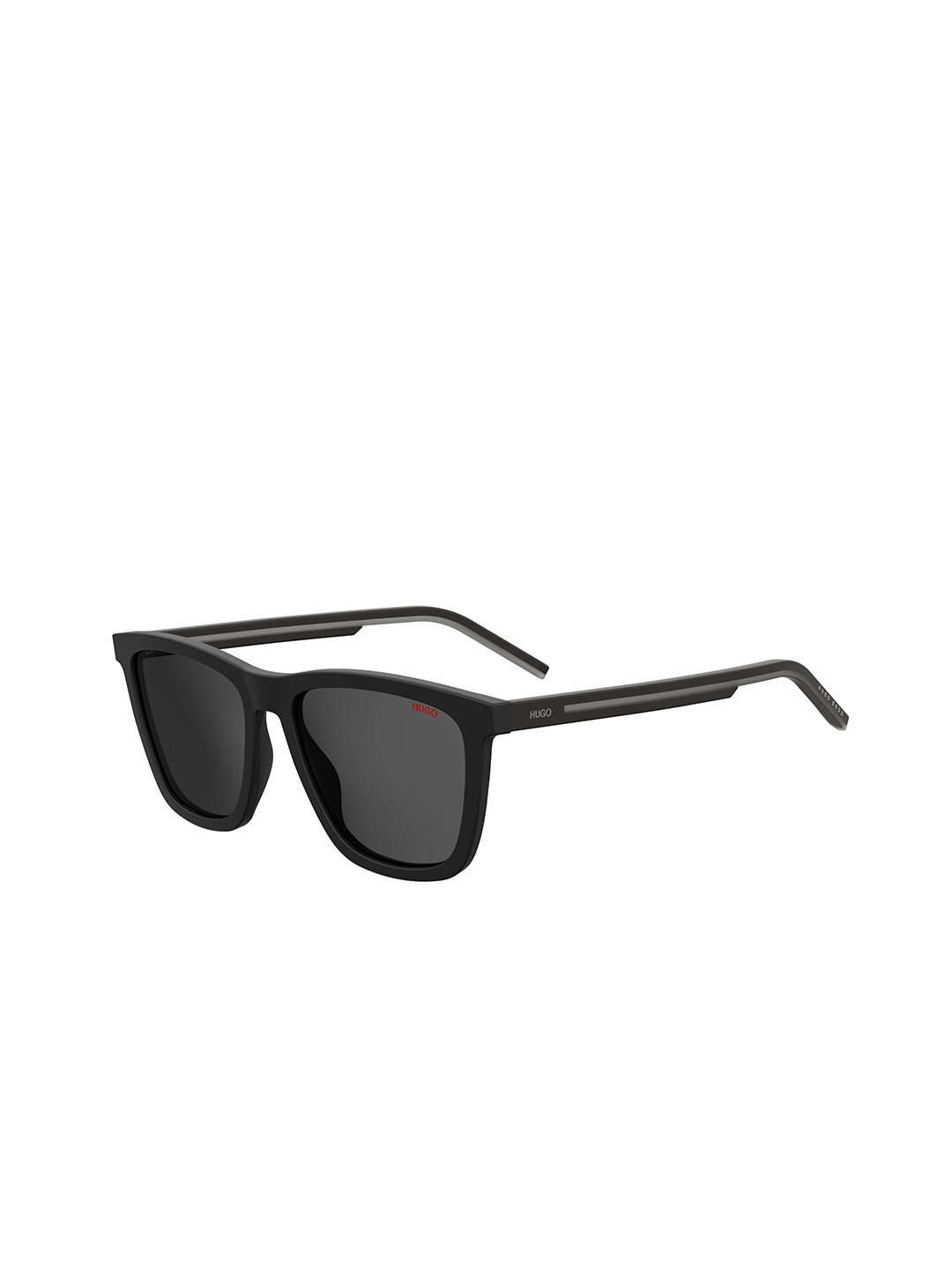 

HUGO Men Wayfarer Sunglasses with UV Protected Lens 20255000356IR, Grey