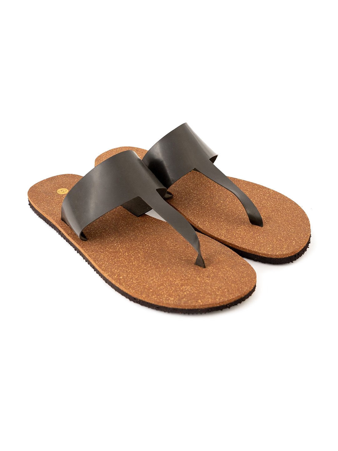 

Planet Paaduks Men Open Toe Flats with Bows, Brown
