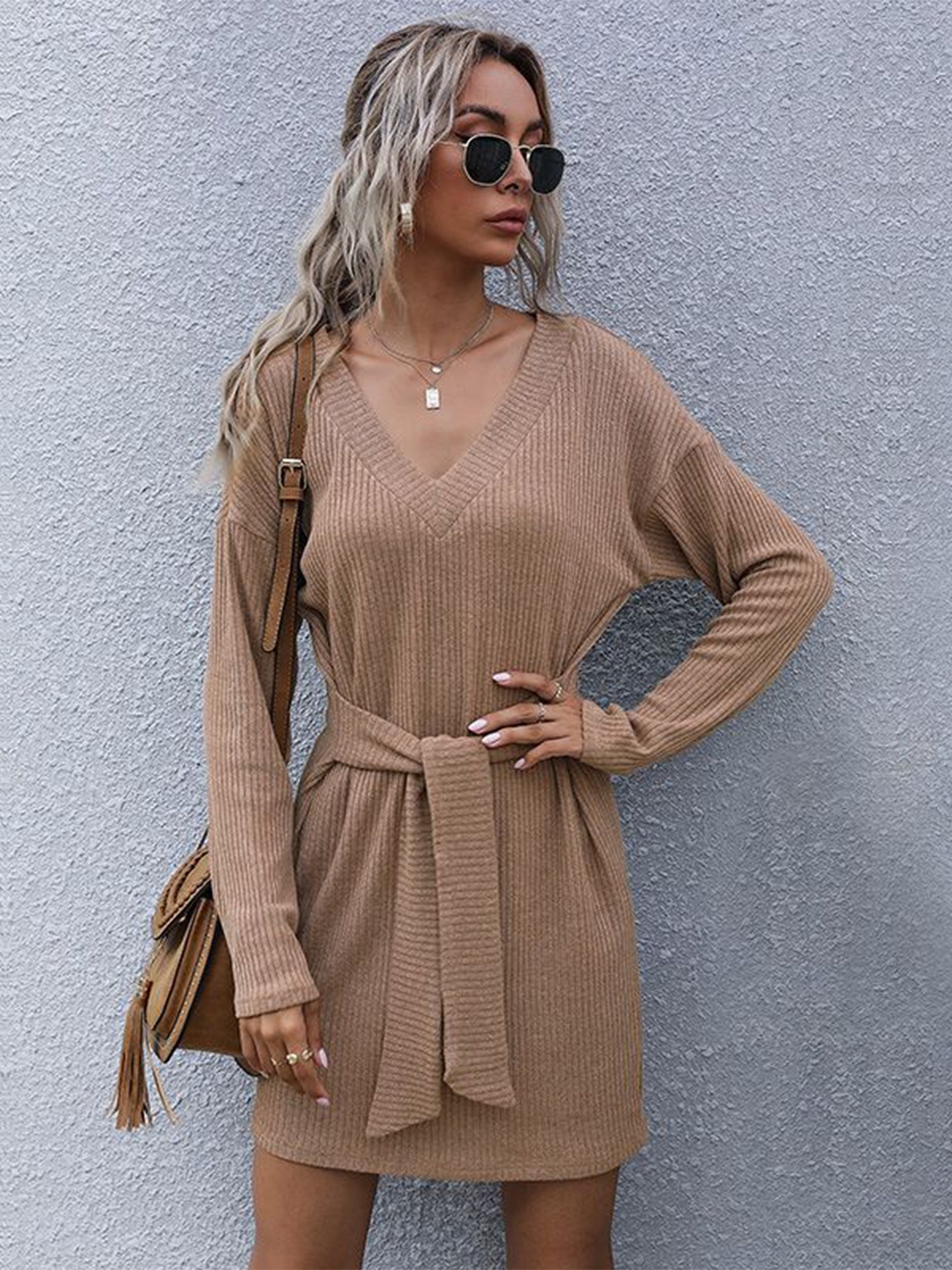 

StyleCast Sheath Dress, Brown
