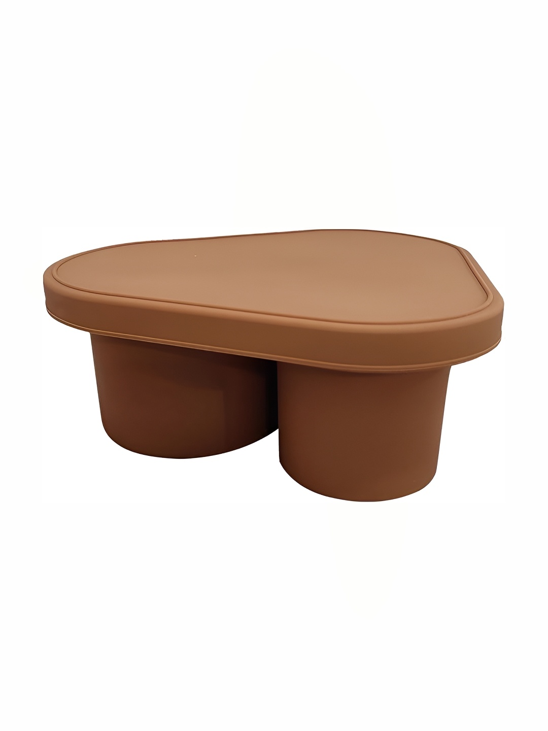 

HomeCloud Brown Cylinder Ice Cube Tray & Lid For Freezer Cylinder Molds