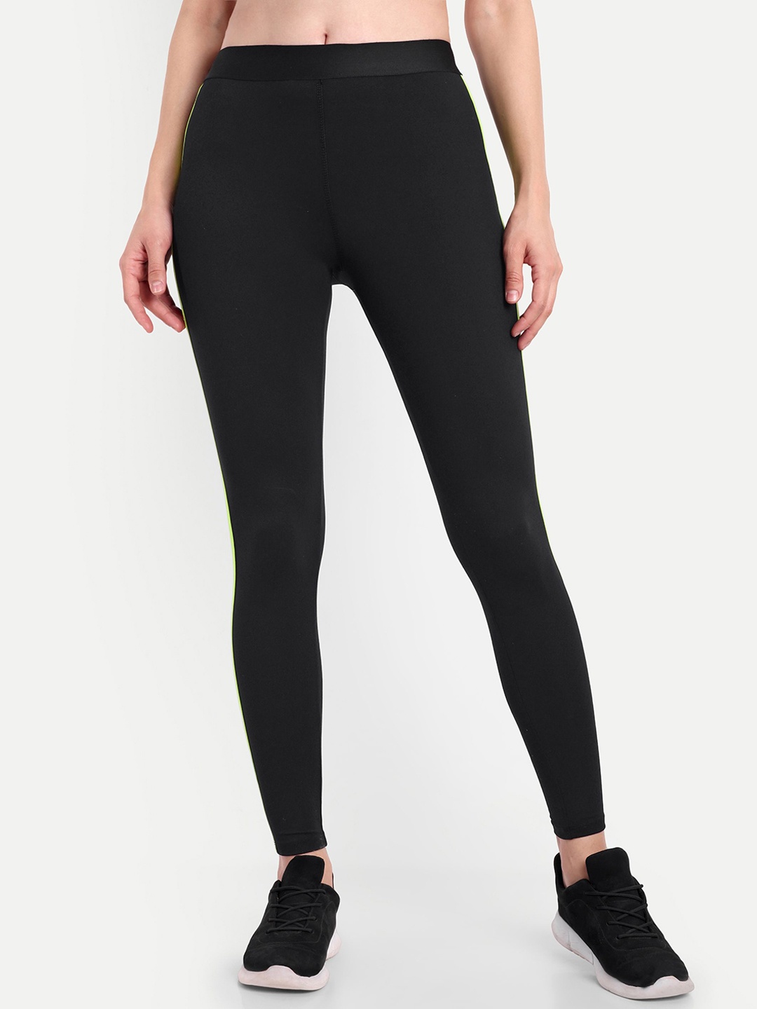 

So What Women Mid-Rise Ankle-Length Tights, Black