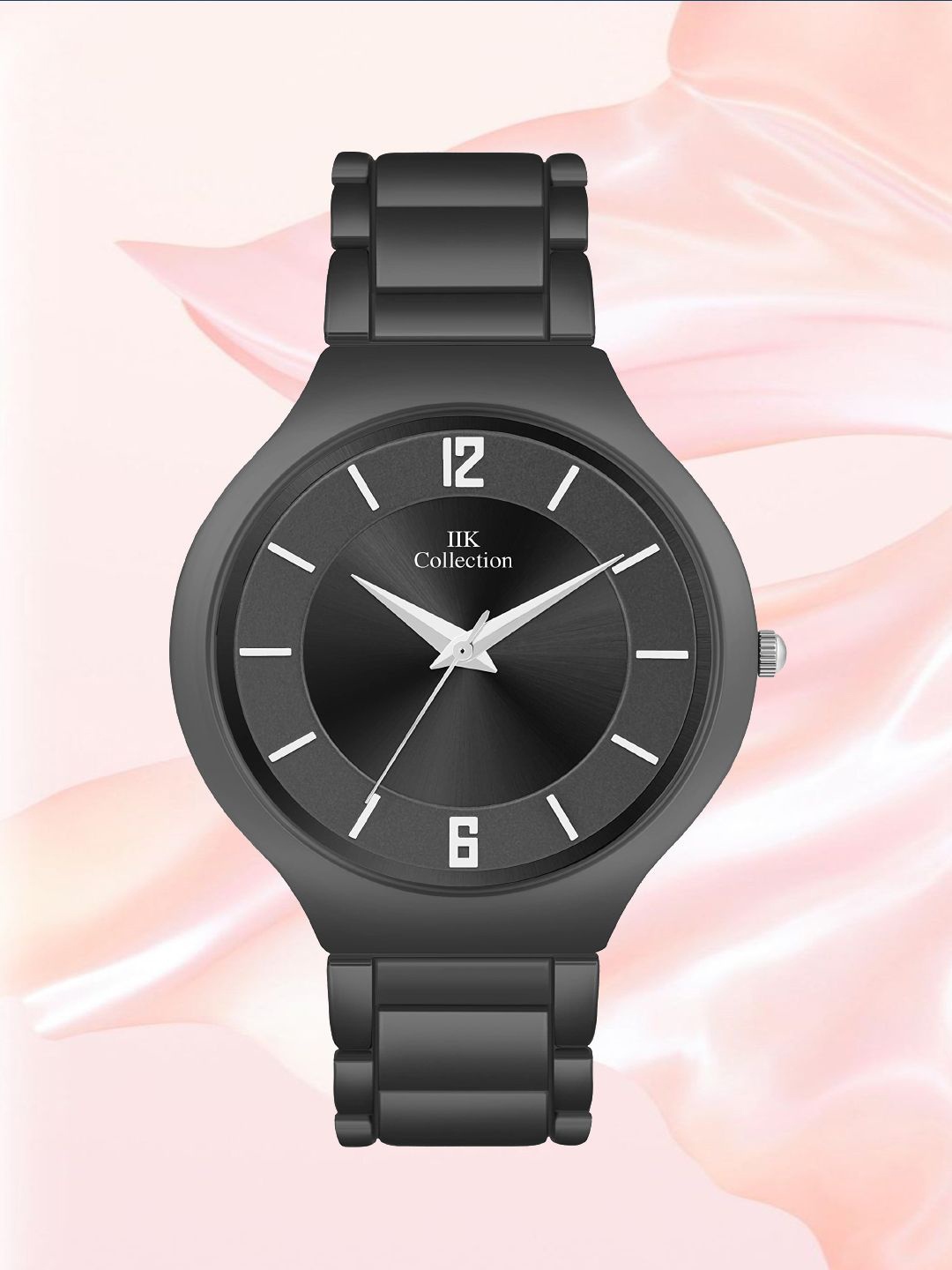 

IIK COLLECTION Women Dial Stainless Steel Bracelet Style Straps Analogue Watch, Silver