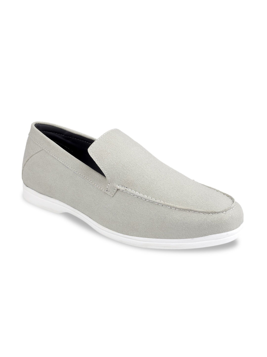 

Bxxy Men Round Toe Slip-On Sneakers, Beige