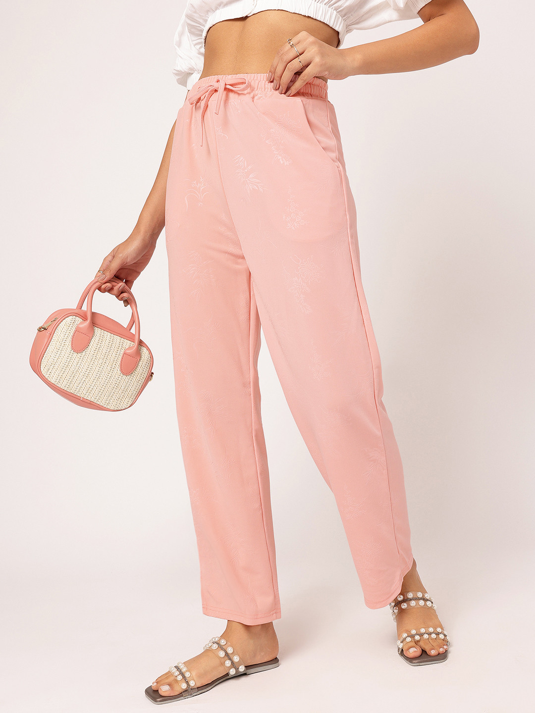 

DressBerry Urban Sunscapes Relaxed Trousers, Pink
