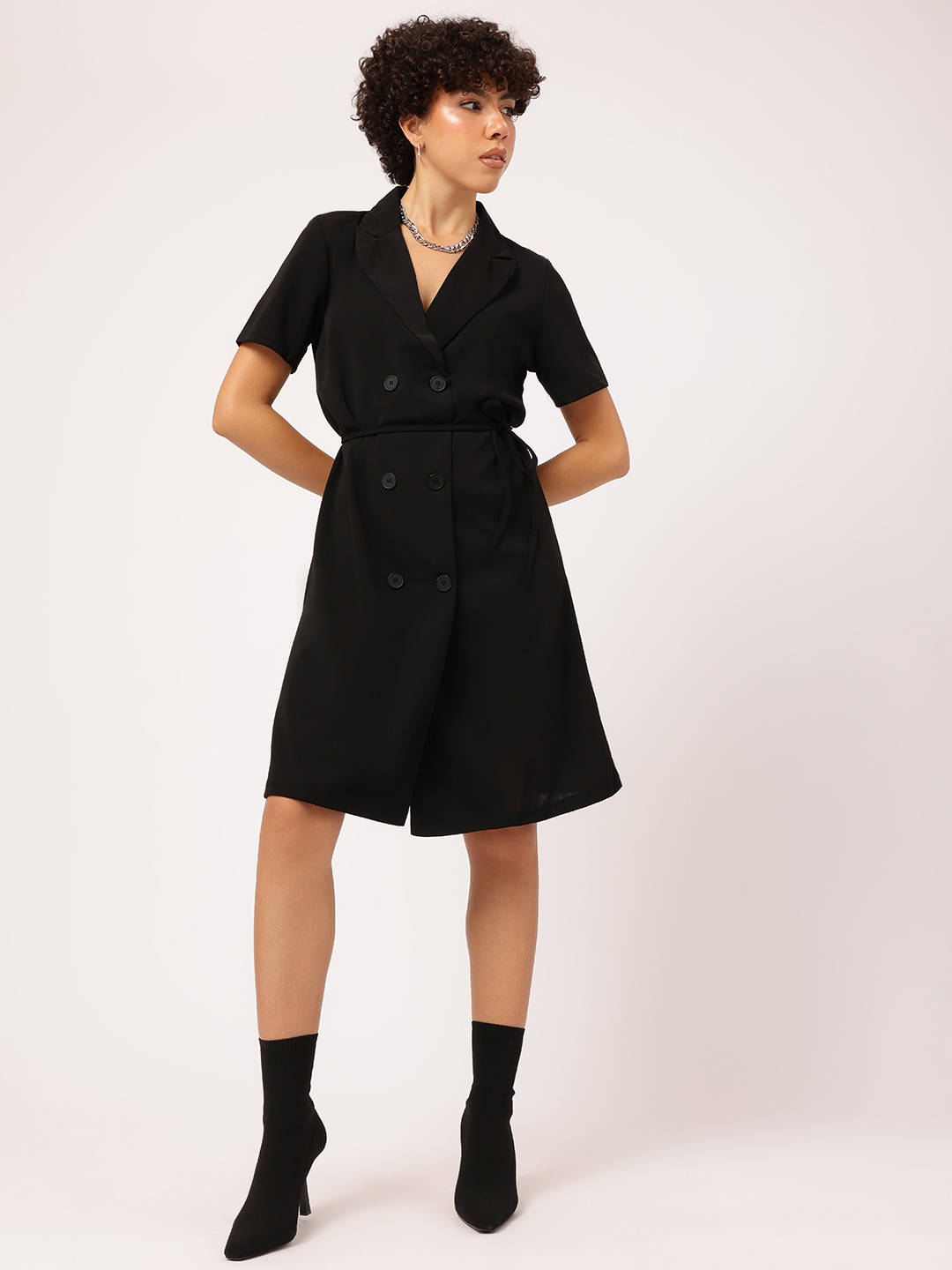 

DressBerry Bizwear Boss Lady Blazer Dress, Black