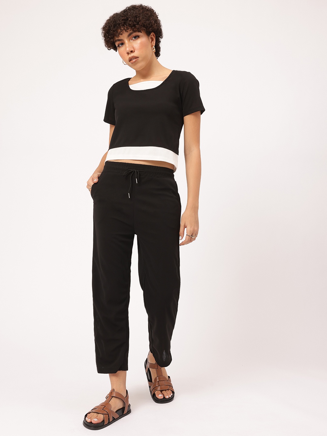

DressBerry Mono-Match Co-Ords, Black