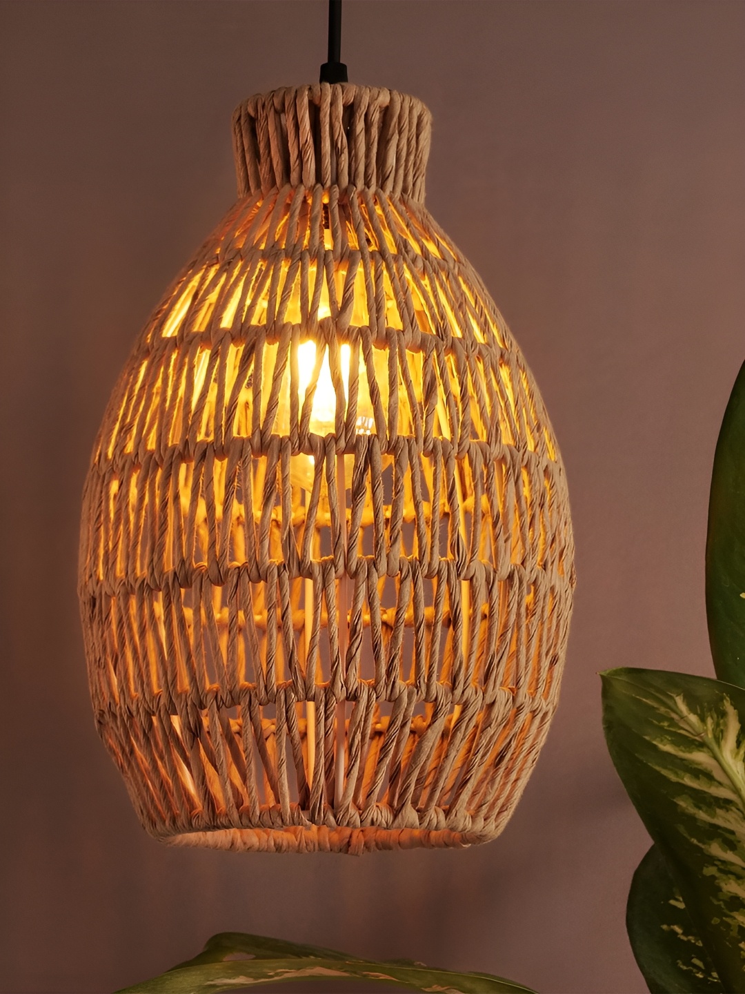 

Decazone Brown & Black Textured Contemporary Ceiling Lamp