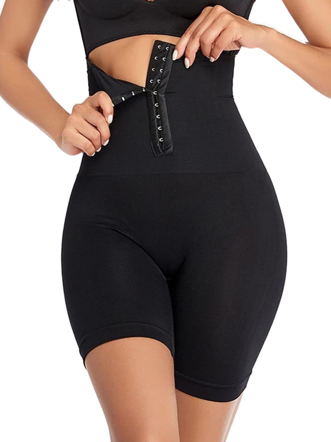 

Munaafi Women Tummy & Thigh Shapewear, Black