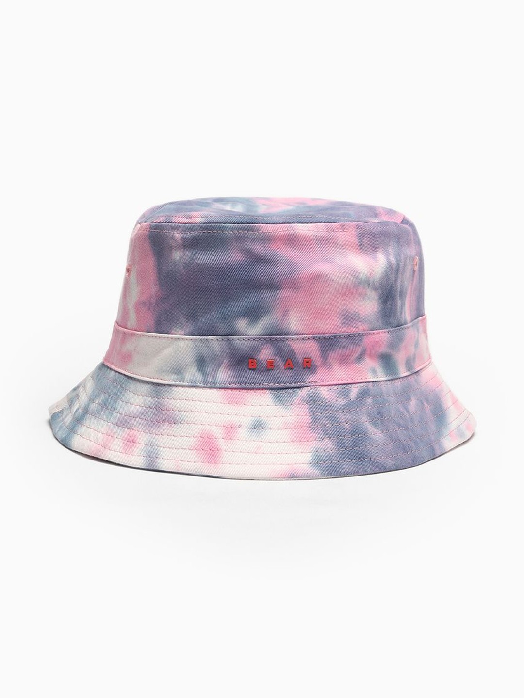 

THE BEAR HOUSE Men Pink Self Design Bucket Hat