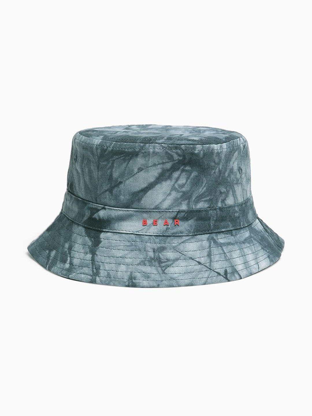 

THE BEAR HOUSE Men Blue Self Design Bucket Hat