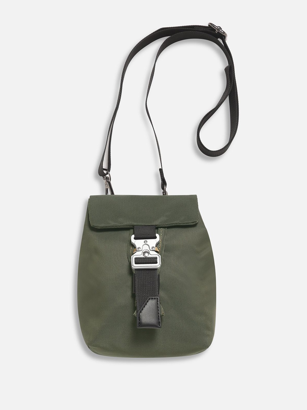 

THE BEAR HOUSE Women Structured Handheld Bag, Olive