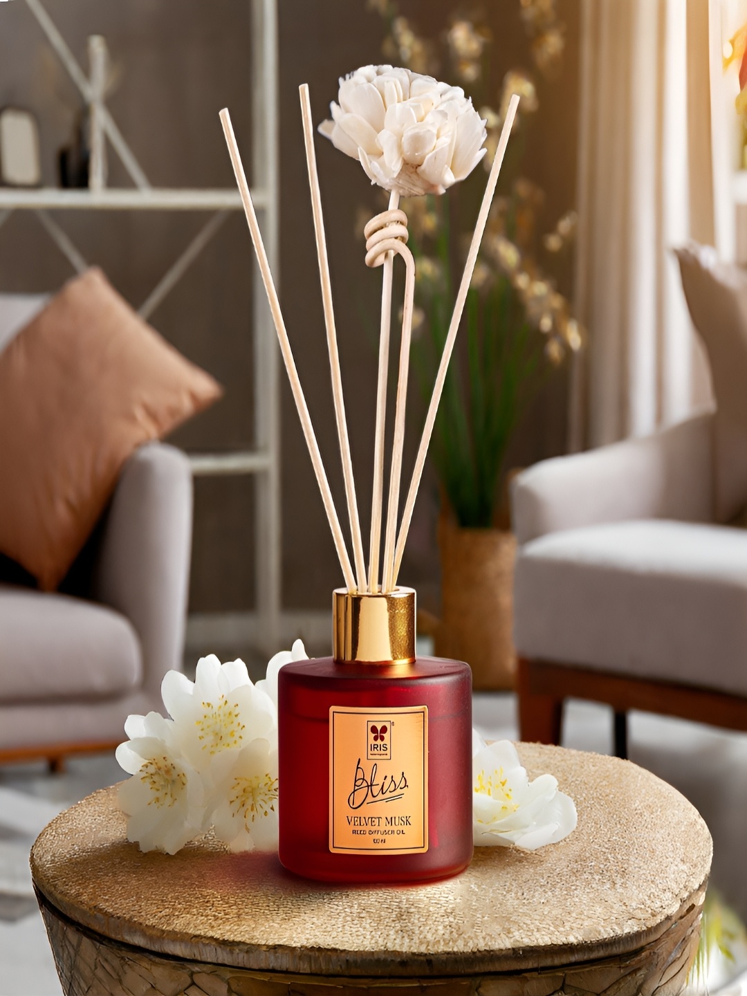 

Iris Maroon Reed Aroma Oil Diffuser & Sticks 100 ml