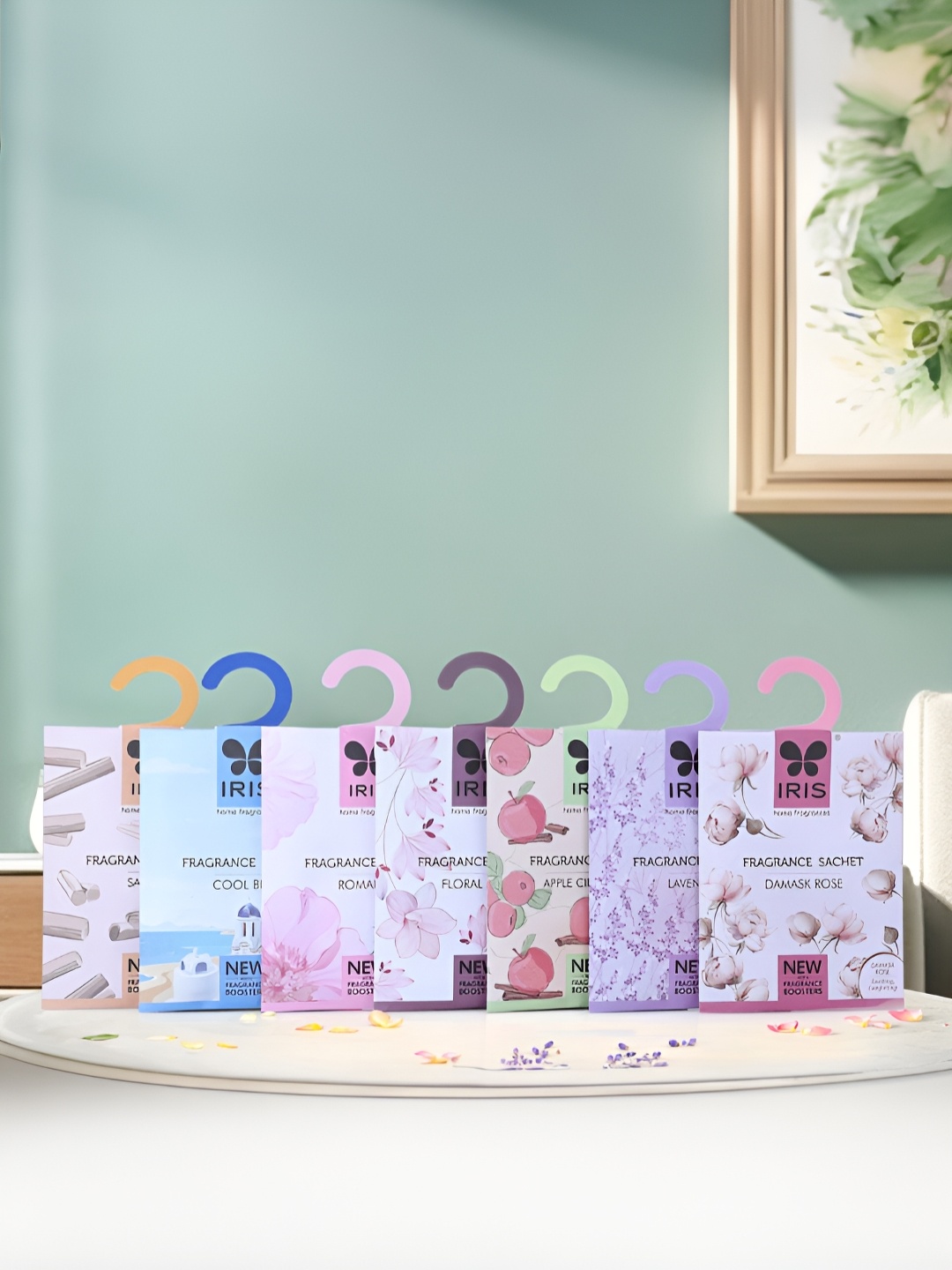 

Iris Pink & Purple 7 Pieces Fragrance Sachets