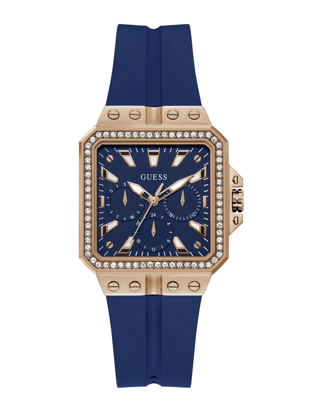 

GUESS Women Analogue Multi Function Watch GW0618L2, Blue